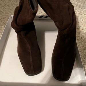 9West Brown Suede Boots, size 9 Make an Offer